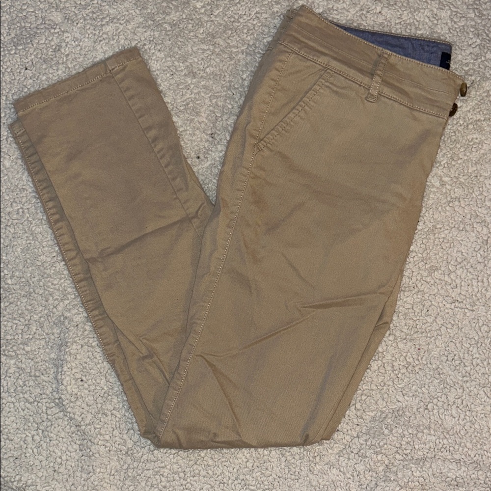 American Eagle Outfitters Women's Tan Skinny Pants
